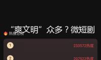 “爽文明”眾多？微短劇的“金手指”該被沒收了
