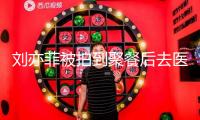 劉亦菲被拍到聚餐后去醫院 披棋格紋圍巾包裹嚴實
