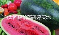 向太回應(yīng)給郭碧婷買地：期望全國(guó)的婆婆都愛媳婦